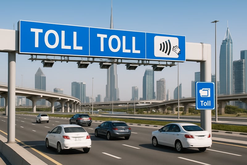 Dubai toll road infrastructure and modern payment systems Dubai toll road infrastructure and modern payment systems